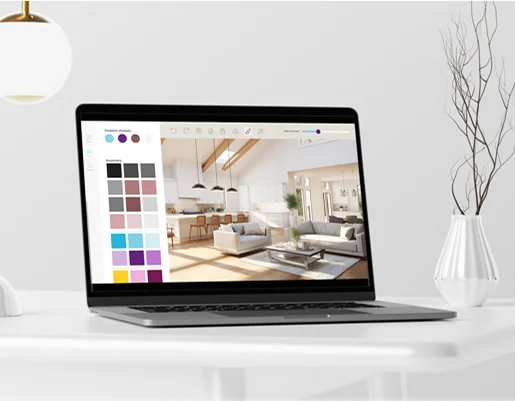 outil de simulation de couleur peinture à Saint-Doulchard près de Bourges dans le Cher 18