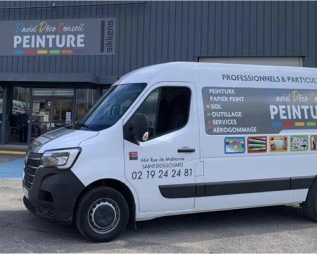 livraison materiel peinture à Saint-Doulchard près de Bourges dans le Cher 18